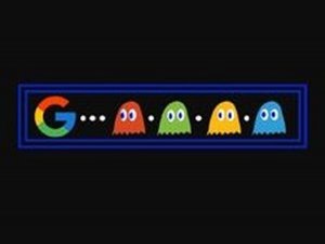Google PacMan Online Arcade Game