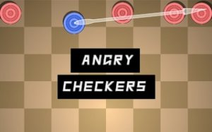Checkers Match: Strategic Board Game
