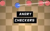 Checkers Match: Strategic Board Game