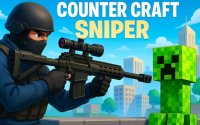 Counter Craft Sniper: Projectilecraft Sniper FPS