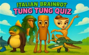 Italian Brainrot Quiz - Match the Meme Character Puzzle Game