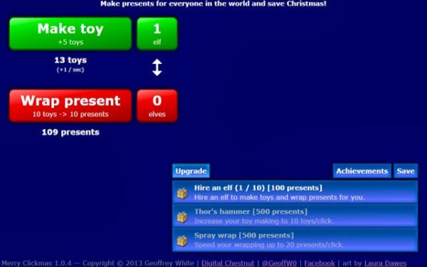 Merry Clickmas Idle Clicker