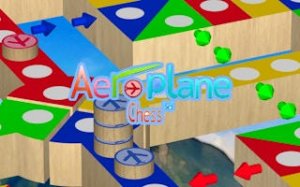 Classic Plane Ludo Family Board Game