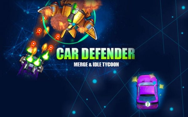 Car Defender: Merge & Battle Online Game - Strategy Arcade Game