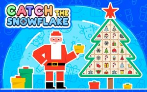 Catch the Snowflake: Christmas Match Puzzle Game Online