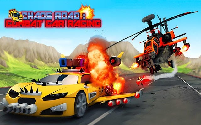 Chaos Road: Combat Car Racing - 3D Arcade precision fighter