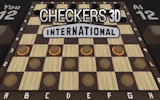 Checkers 3D International - Online Board Game