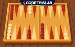 Classic Backgammon Strategy Board Game