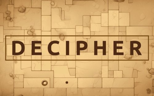 Decipher: Symbol Word Puzzle Game
