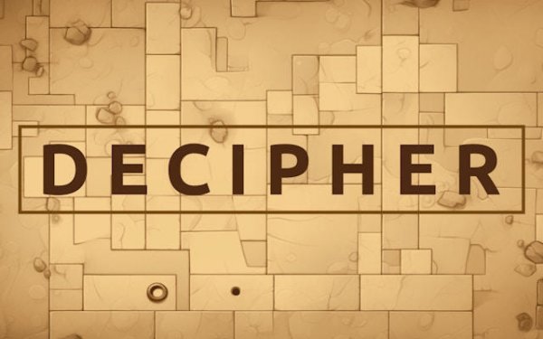 Decipher: Symbol Word Puzzle Game Online - Word Puzzle Game