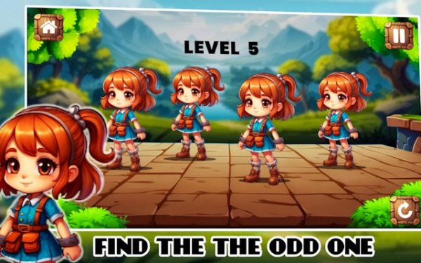 Find The Odd One Kids Puzzle
