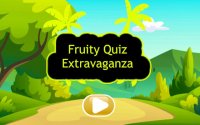 Fruity Quiz Extravaganza: Name the Fruit Game