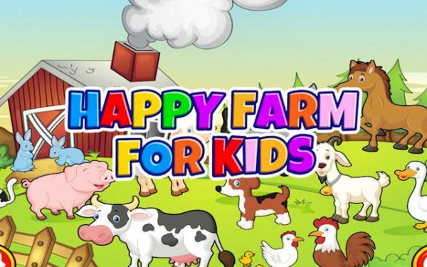 Happy Farm for Kids - Toddler Animal Learning Game - Educational Game