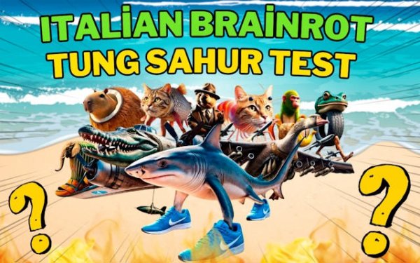 Italian Brainrot Tung Sahur Test: Character Quiz Online Game - Puzzle Game