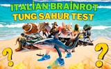 Italian Brainrot Tung Sahur Test - Character Quiz Game