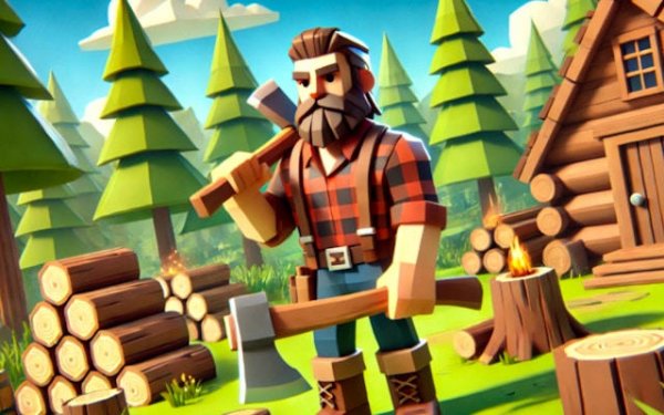 Chop Hero: Lumberjack Idle Tycoon
