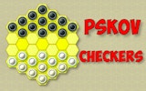 Hexagonal Checkers Strategy Board Game