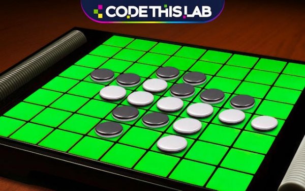 Reversi Online Strategy Board Game
