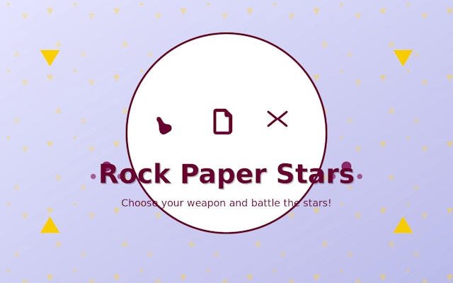 Rock Paper Stars: Classic Strategy Game