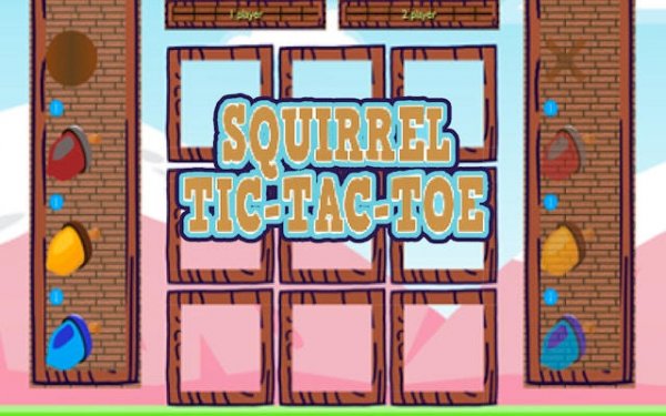 Squirrel Tic Tac Toe: Power-Up Edition Online Puzzle Game