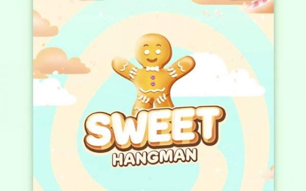 Sweet Hangman: Picture Word Puzzle Online Game - Word Game