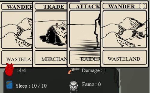 Wasteland Wanderer Survival Game