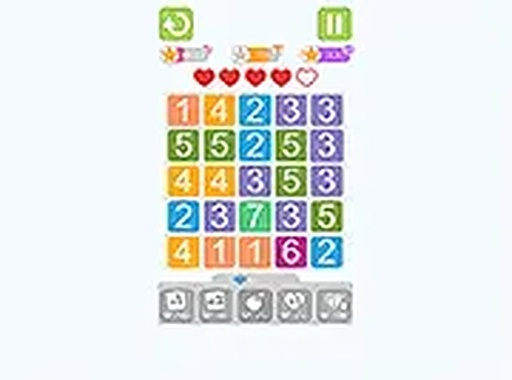 Digit Cascade Logic Game