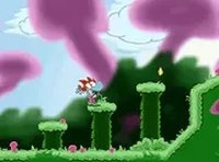 Brushstroke Slider: Colorful Platformer
